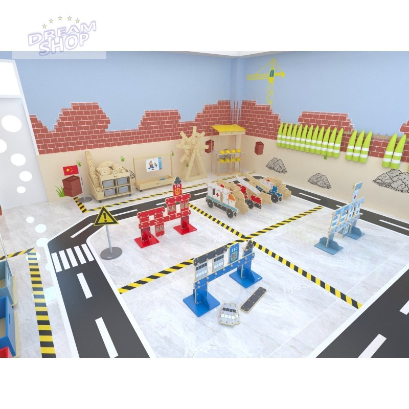 CLASSIC WORLD Ogromne Klocki Konstrukcyjne Drewniane Zestaw Szpital Kościół Wieża CLASSIC WORLD Ogromne Klocki Konstrukcyjne Drewniane Zestaw Szpital Kościół Wieża