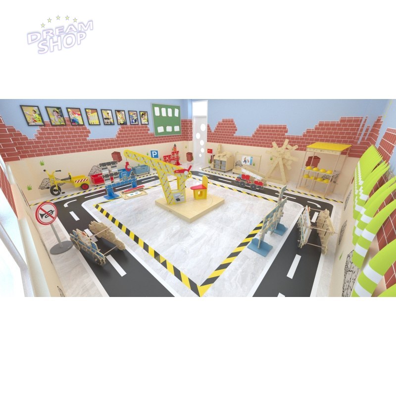 CLASSIC WORLD Ogromne Klocki Konstrukcyjne Drewniane Zestaw Szpital Kościół Wieża CLASSIC WORLD Ogromne Klocki Konstrukcyjne Drewniane Zestaw Szpital Kościół Wieża