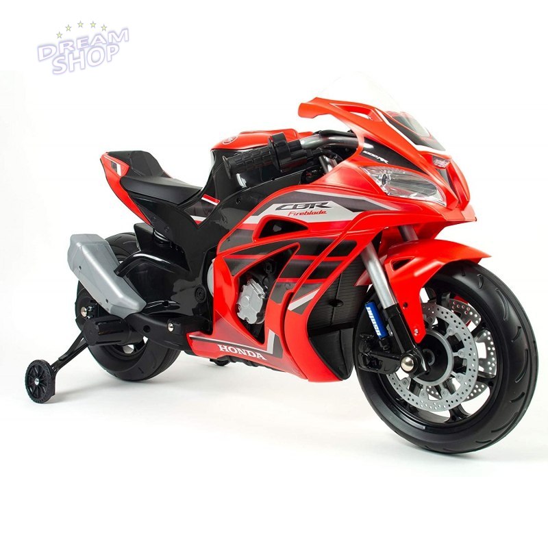 INJUSA Motor Honda Ścigacz Na Akumulator 12V Pompowane Koła INJUSA Motor Honda Ścigacz Na Akumulator 12V Pompowane Koła