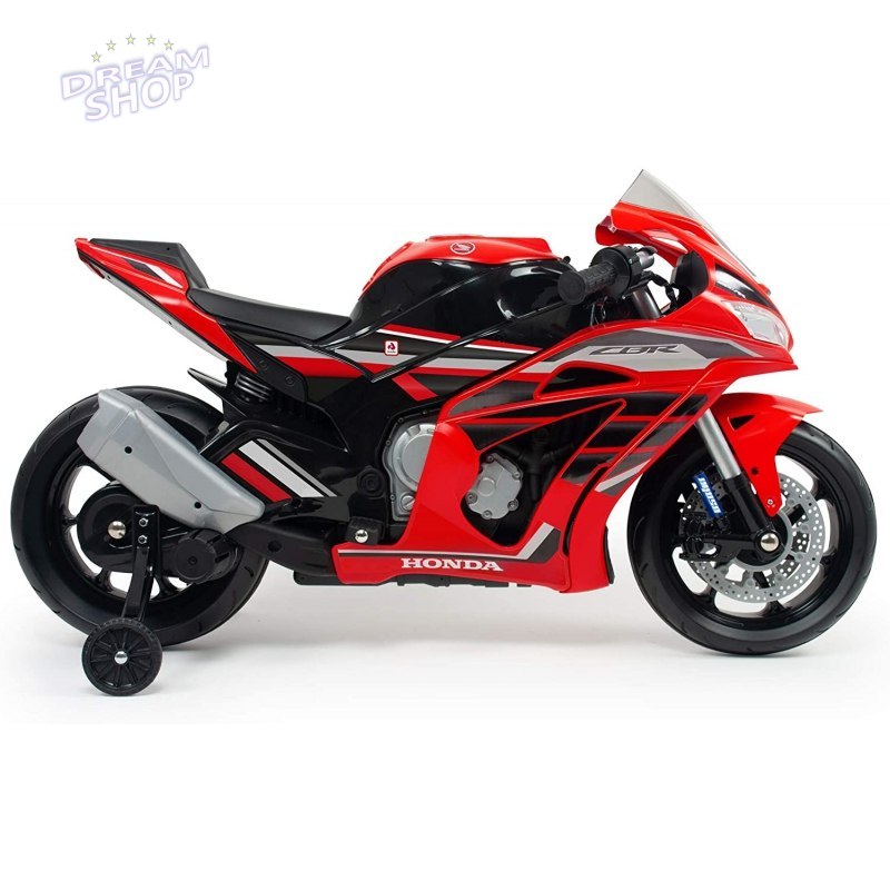 INJUSA Motor Honda Ścigacz Na Akumulator 12V Pompowane Koła INJUSA Motor Honda Ścigacz Na Akumulator 12V Pompowane Koła