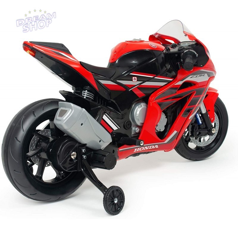 INJUSA Motor Honda Ścigacz Na Akumulator 12V Pompowane Koła INJUSA Motor Honda Ścigacz Na Akumulator 12V Pompowane Koła