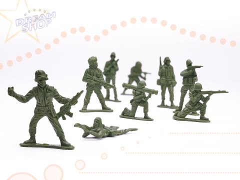 Żołnierzyki baza wojskowa figurki zestaw 114el. Żołnierzyki baza wojskowa figurki zestaw 114el.