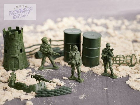 Żołnierzyki baza wojskowa figurki zestaw 114el. Żołnierzyki baza wojskowa figurki zestaw 114el.