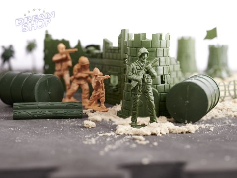 Żołnierzyki baza wojskowa figurki zestaw 114el. Żołnierzyki baza wojskowa figurki zestaw 114el.