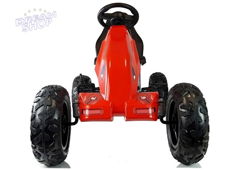 Pojazd B012 Pompowane Koła Czerwony Pojazd B012 Pompowane Koła Czerwony