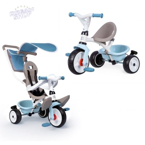 SMOBY Rowerek Trójkołowy Baby Balade plus Niebieski SMOBY Rowerek Trójkołowy Baby Balade plus Niebieski