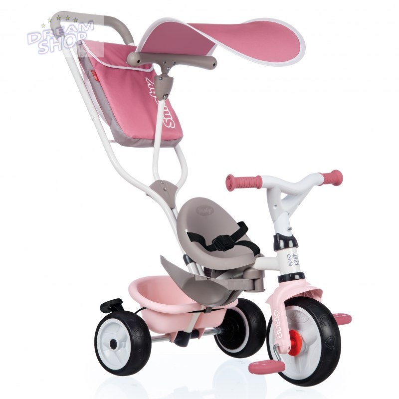 SMOBY Rowerek Trójkołowy Baby Balade plus Różowy SMOBY Rowerek Trójkołowy Baby Balade plus Różowy