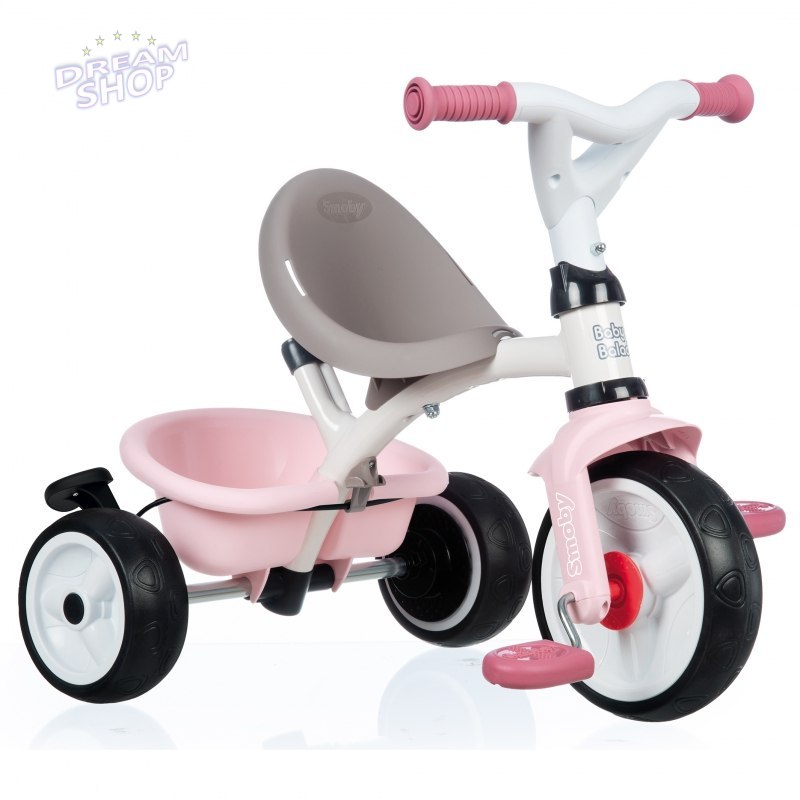 SMOBY Rowerek Trójkołowy Baby Balade plus Różowy SMOBY Rowerek Trójkołowy Baby Balade plus Różowy