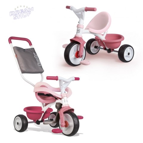 SMOBY Rowerek Trójkołowy Be Move Komfort Różowy SMOBY Rowerek Trójkołowy Be Move Komfort Różowy