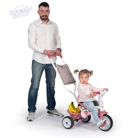 SMOBY Rowerek Trójkołowy Be Move Komfort Różowy SMOBY Rowerek Trójkołowy Be Move Komfort Różowy