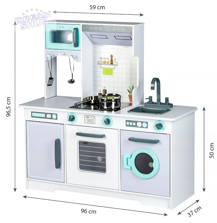 Drewniana kuchnia XXL Ecotoys Drewniana kuchnia XXL Ecotoys