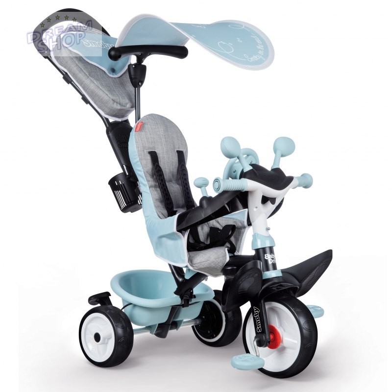SMOBY Rowerek trójkołowy Baby Driver Komfort plus Niebieski SMOBY Rowerek trójkołowy Baby Driver Komfort plus Niebieski