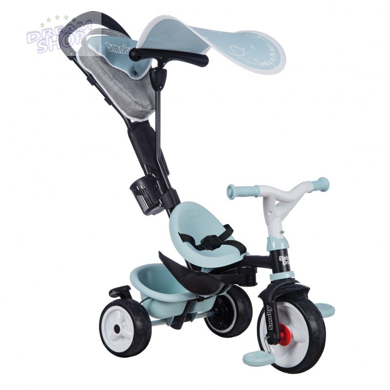 SMOBY Rowerek trójkołowy Baby Driver Komfort plus Niebieski SMOBY Rowerek trójkołowy Baby Driver Komfort plus Niebieski
