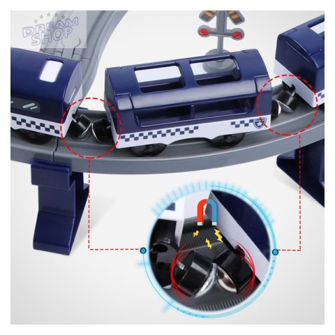 WOOPIE KOLEJKA ELETRYCZNA POLICJA HELIKOPTER KOMISARIAT WOOPIE KOLEJKA ELETRYCZNA POLICJA HELIKOPTER KOMISARIAT