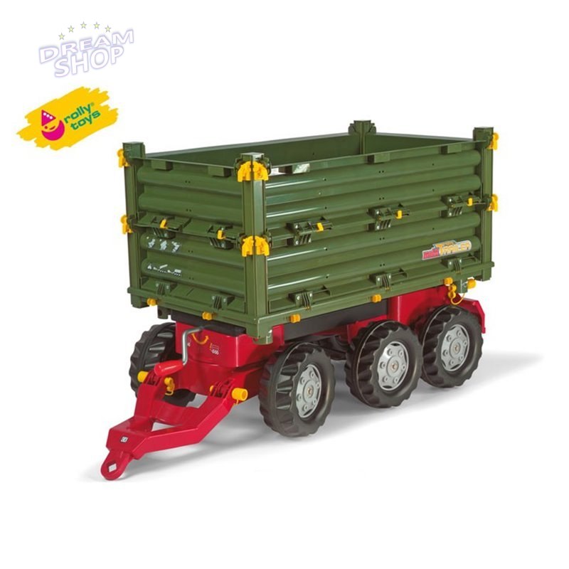 Rolly Toys rollyTrailer Wielka Przyczepa 3 osie Multi Trailer Rolly Toys rollyTrailer Wielka Przyczepa 3 osie Multi Trailer