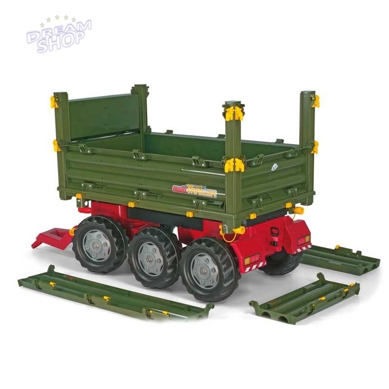 Rolly Toys rollyTrailer Wielka Przyczepa 3 osie Multi Trailer Rolly Toys rollyTrailer Wielka Przyczepa 3 osie Multi Trailer