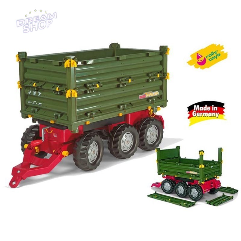 Rolly Toys rollyTrailer Wielka Przyczepa 3 osie Multi Trailer Rolly Toys rollyTrailer Wielka Przyczepa 3 osie Multi Trailer