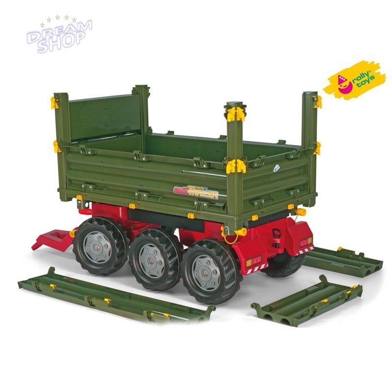 Rolly Toys rollyTrailer Wielka Przyczepa 3 osie Multi Trailer Rolly Toys rollyTrailer Wielka Przyczepa 3 osie Multi Trailer