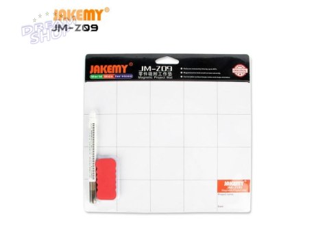 Mata Magnetyczna Zmywalna, Ścieralna + Pisak, Gąbka Jakemy Mata Magnetyczna Zmywalna, Ścieralna + Pisak, Gąbka Jakemy