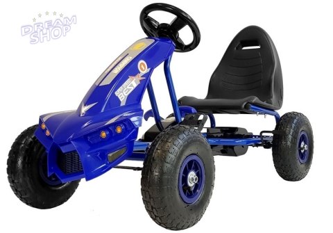 Gokart na Pedały A-18 Niebieski Gokart na Pedały A-18 Niebieski