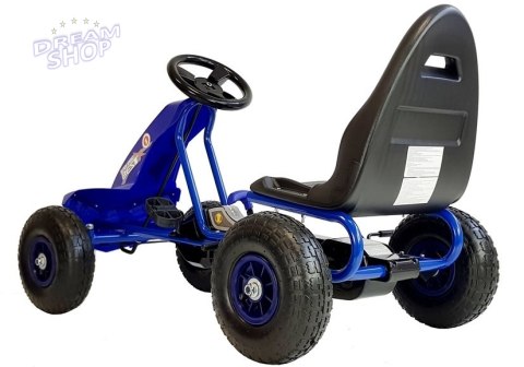 Gokart na Pedały A-18 Niebieski Gokart na Pedały A-18 Niebieski