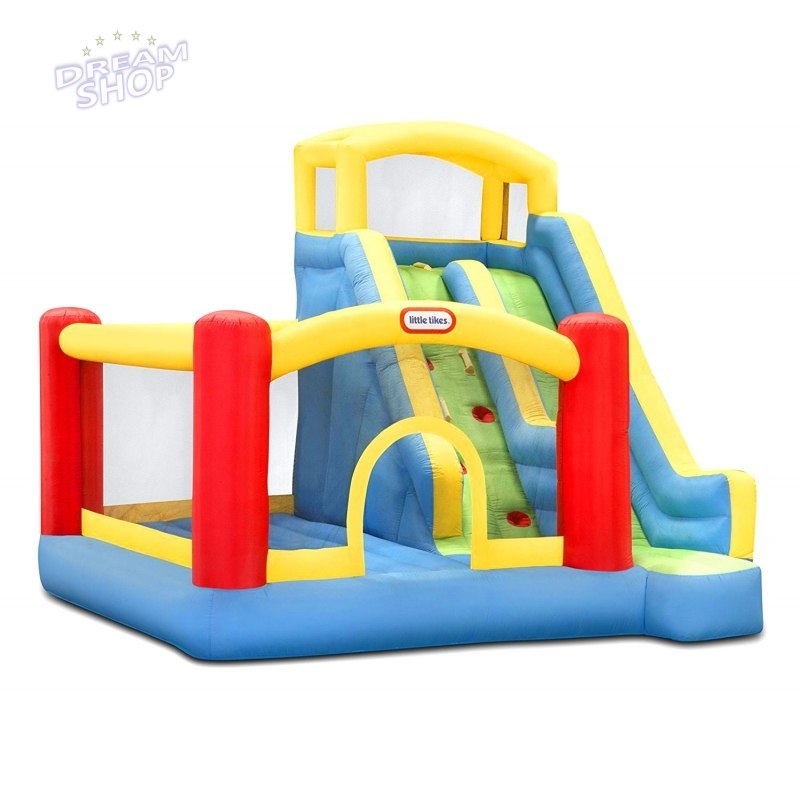 LITTLE TIKES Dmuchany Plac Zabaw Giant Slide ze Wspinaczką i Zjeżdżalnią LITTLE TIKES Dmuchany Plac Zabaw Giant Slide ze Wspinaczką i Zjeżdżalnią