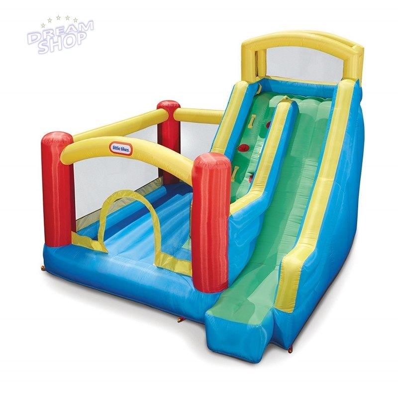 LITTLE TIKES Dmuchany Plac Zabaw Giant Slide ze Wspinaczką i Zjeżdżalnią LITTLE TIKES Dmuchany Plac Zabaw Giant Slide ze Wspinaczką i Zjeżdżalnią