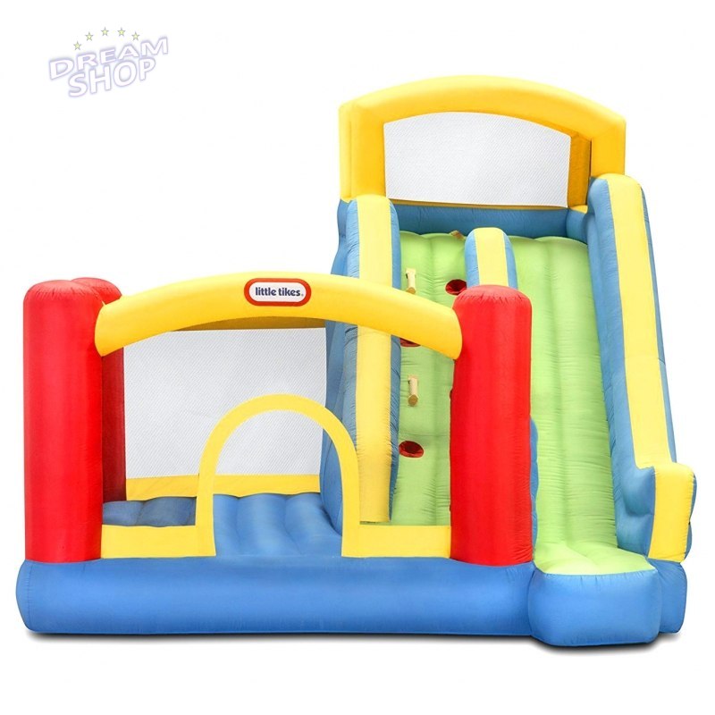 LITTLE TIKES Dmuchany Plac Zabaw Giant Slide ze Wspinaczką i Zjeżdżalnią LITTLE TIKES Dmuchany Plac Zabaw Giant Slide ze Wspinaczką i Zjeżdżalnią