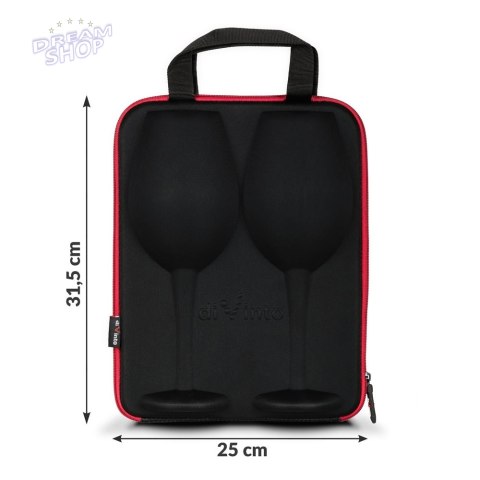 Kieliszki do wina Who cares w etui prezent na ślub Kieliszki do wina Who cares w etui prezent na ślub