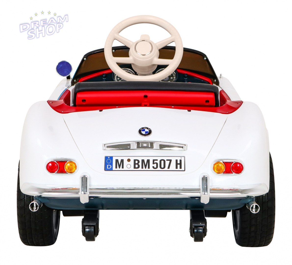 Pojazd BMW 507 Retro Biały Pojazd BMW 507 Retro Biały