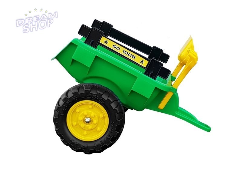 Traktor z Przyczepą i Łyżką Koparka Benson Zielony Traktor z Przyczepą i Łyżką Koparka Benson Zielony