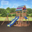 Ogromny Drewniany Plac zabaw Northbrook Backyard Discovery