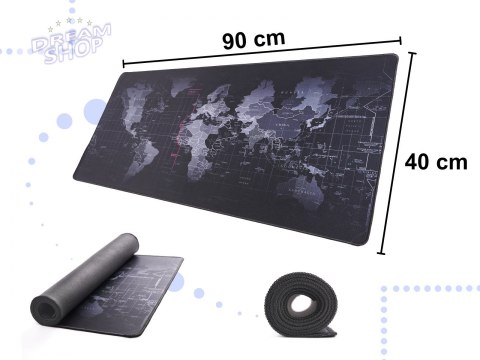 Podkładka na biurko mapa świata 40x90cm
