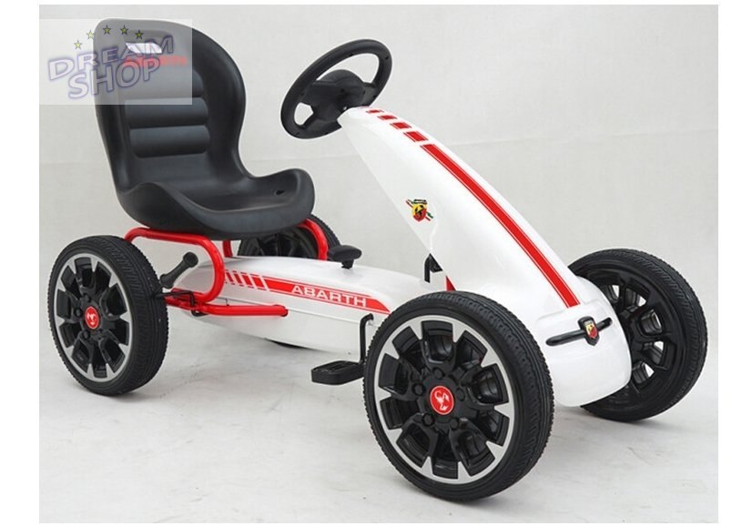Gokart ABARTH Biały Gokart ABARTH Biały