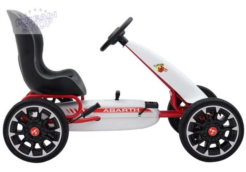 Gokart ABARTH Biały Gokart ABARTH Biały
