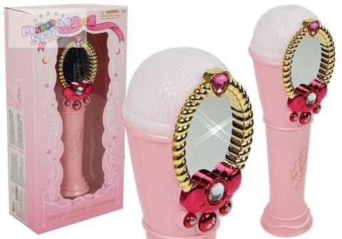 Magiczne Lustro Z Mikrofonem Różowy USB Światła Magiczne Lustro Z Mikrofonem Różowy USB Światła