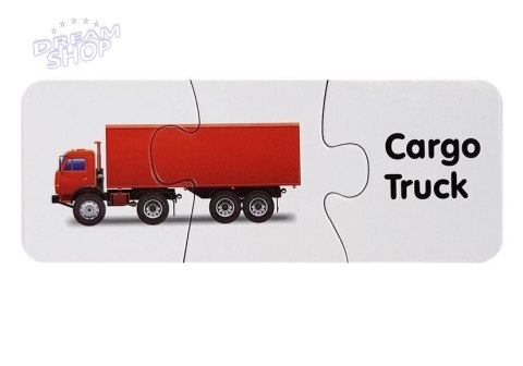 Puzzle Edukacyjne Układanka Transport 10 Połączeń Puzzle Edukacyjne Układanka Transport 10 Połączeń