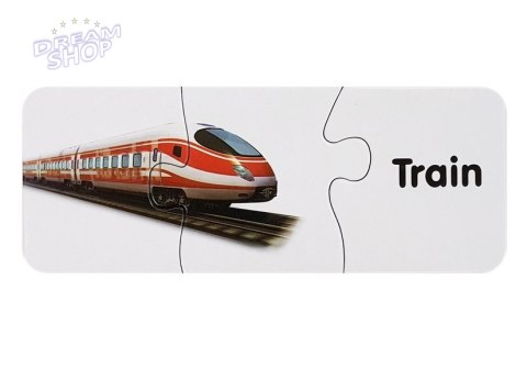 Puzzle Edukacyjne Układanka Transport 10 Połączeń Puzzle Edukacyjne Układanka Transport 10 Połączeń