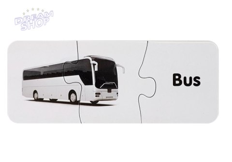 Puzzle Edukacyjne Układanka Transport 10 Połączeń Puzzle Edukacyjne Układanka Transport 10 Połączeń
