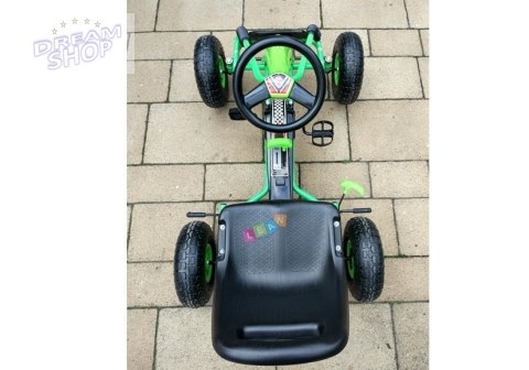 Gokart Zielony A-15 Pompowane Koła Gokart Zielony A-15 Pompowane Koła