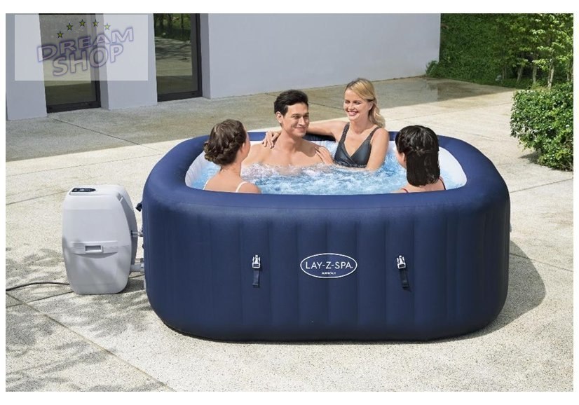 Dmuchane SPA Jacuzzi 6 Osobowe 180 x 71 cm Bestway 60021 Dmuchane SPA Jacuzzi 6 Osobowe 180 x 71 cm Bestway 60021