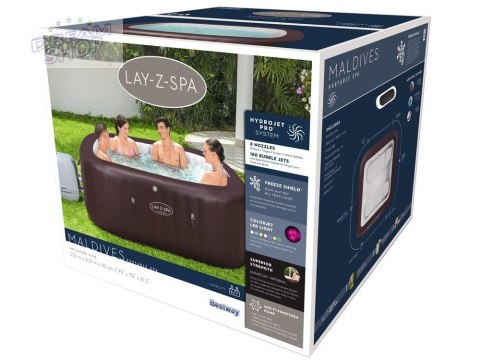 Dmuchane SPA Jacuzzi z Masażem 201 x 80 cm 7osobowe Bestway 60033 Dmuchane SPA Jacuzzi z Masażem 201 x 80 cm 7osobowe Bestway 60033