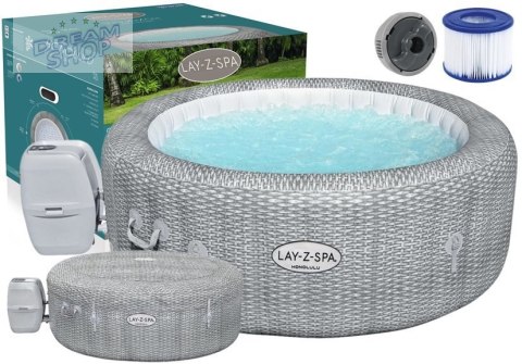 Dmuchane SPA z Masażem i Podgrzewaczem Wody 6 Osobowe 196 x 71 cm Bestway 60019 Dmuchane SPA z Masażem i Podgrzewaczem Wody 6 Osobowe 196 x 71 cm Bestway 60019