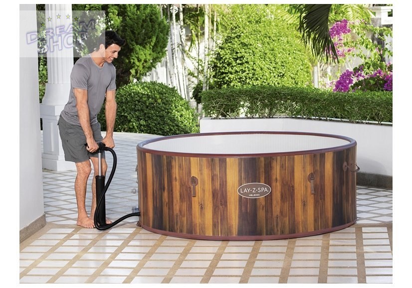 Dmuchane Spa z Masażem i Podgrzewaczem 7osobowe 180 x 66 cm Bestway 60025 Dmuchane Spa z Masażem i Podgrzewaczem 7osobowe 180 x 66 cm Bestway 60025