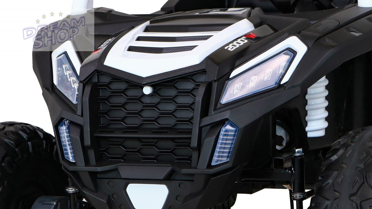 Pojazd Buggy ATV STRONG Racing 4x4 Biały Pojazd Buggy ATV STRONG Racing 4x4 Biały