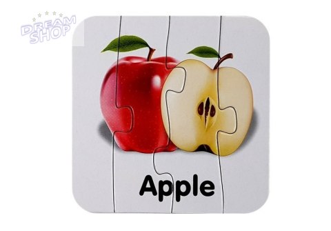 Puzzle Edukacyjne Układanka Owoce 10 Połączeń Puzzle Edukacyjne Układanka Owoce 10 Połączeń