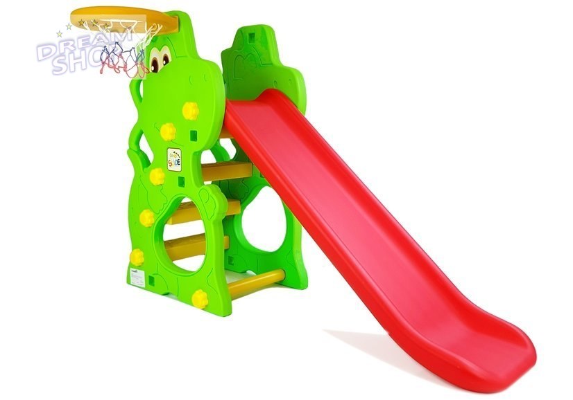 Zjeżdżalnia Plastikowa DINO z Koszem Zjeżdżalnia Plastikowa DINO z Koszem