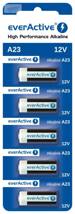 Bateria everActive Alkaline 23A blister 5szt.