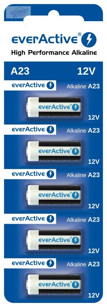 Bateria everActive Alkaline 23A blister 5szt.