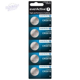 Bateria everActive litowa CR2016 blister 5szt.